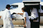 Arranging Transporting Patients to Ground Transportation on the Receiving end of the Flight is Part of Our Service